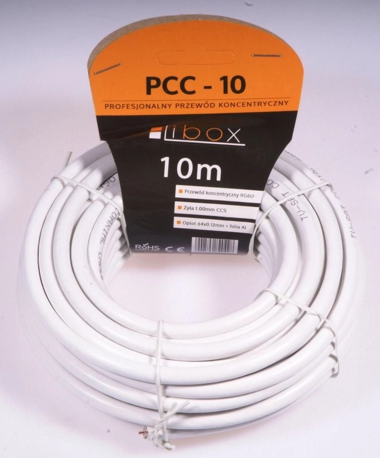 Coaxial cable RG6 0.8/4.8