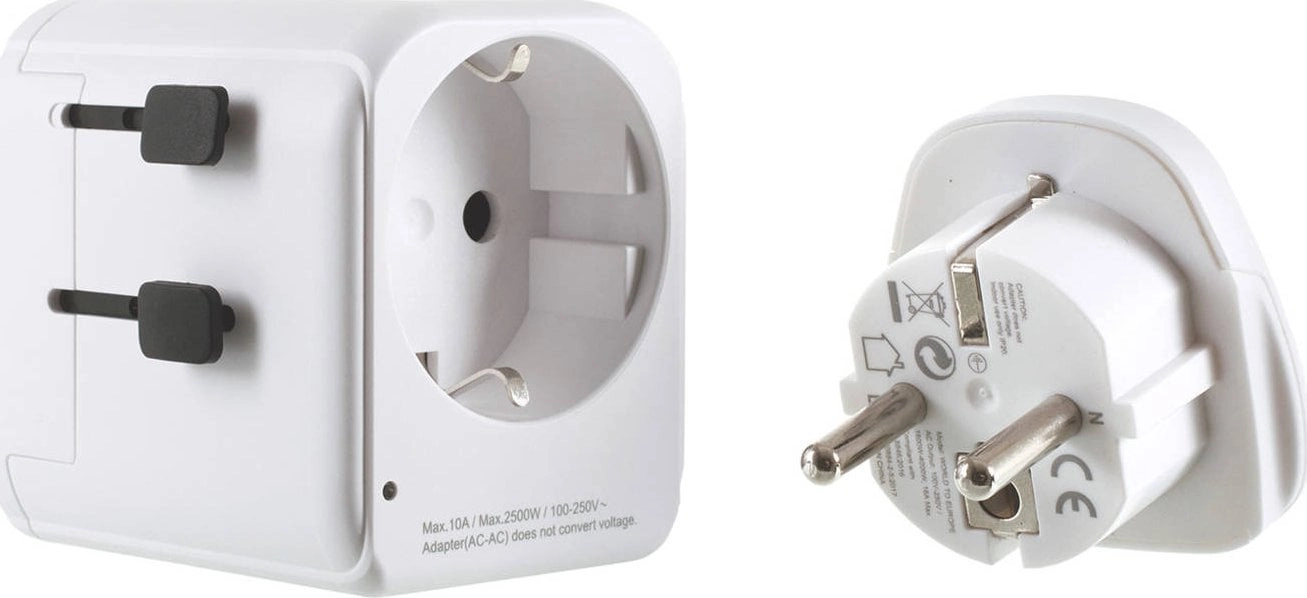Lifeventure Adapter podróżny USB UK-World Travel