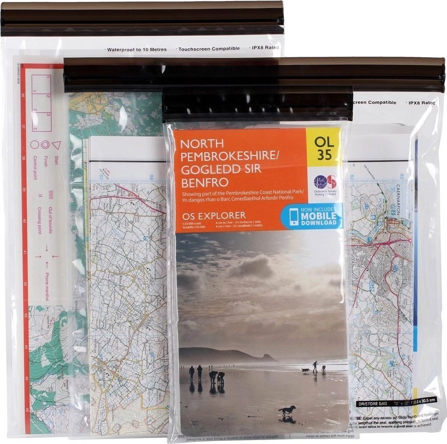 Lifeventure DriStore LocTop Bags  For Maps