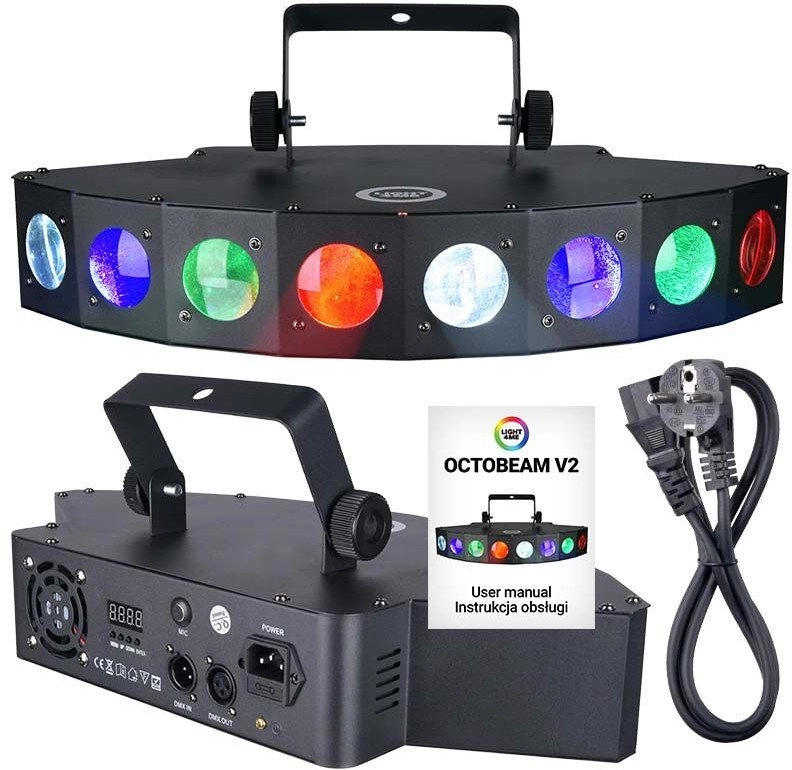 LIGHT4ME OCTOBEAM V2 disco effect LED
