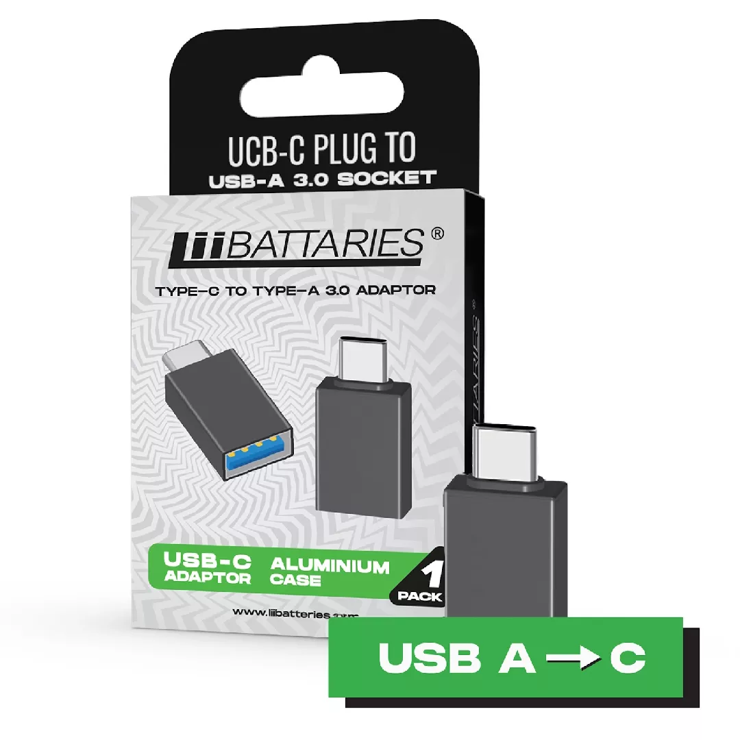 LIIBATTARIES USB-TYPE-C ADAPTER 1 PC LII-USB/USBC
