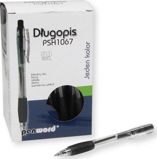 Black ballpoint pen (50 pcs) 5902557429622