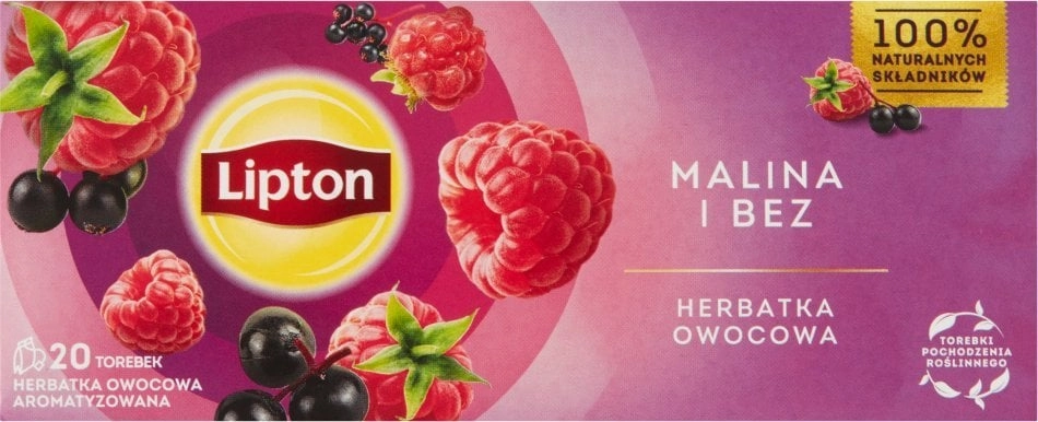 Lipton Lipton Fruit tea raspberry and
