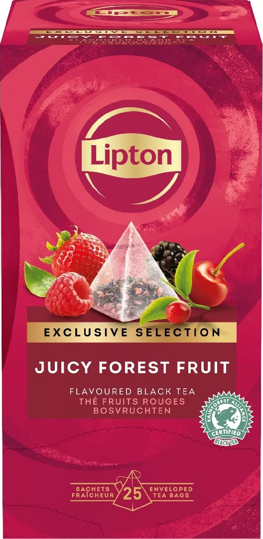 Lipton Exclusive Selection Tea with forest