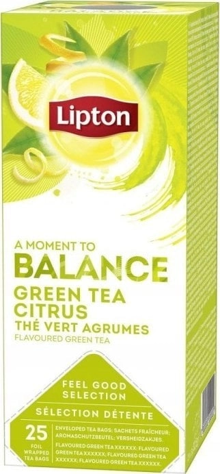 Lipton Citrus green tea A moment