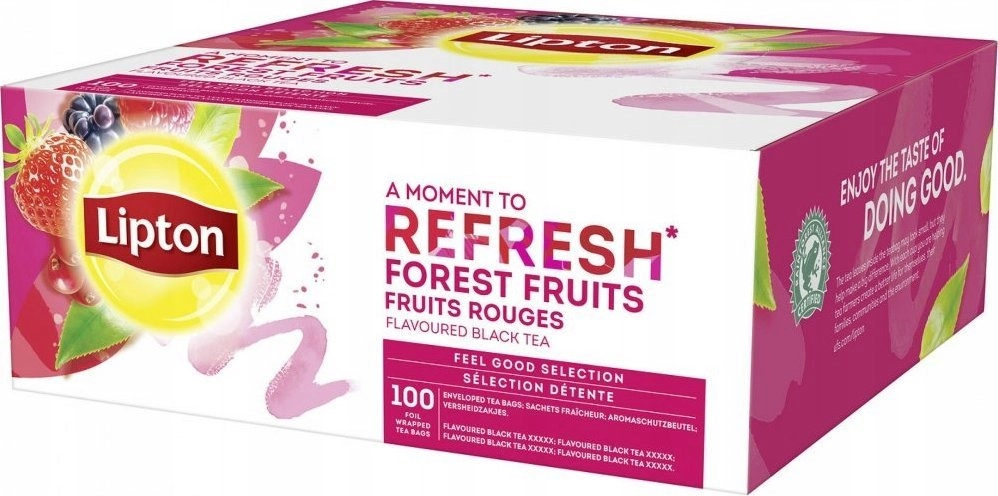 Lipton Forest fruit flavored tea A