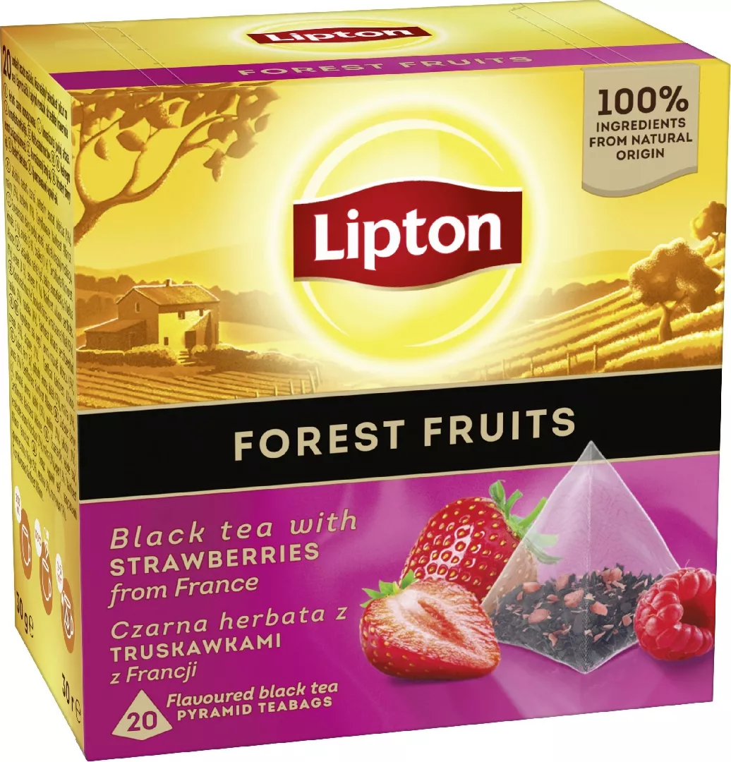 Lipton Forest Fruits Black tea with