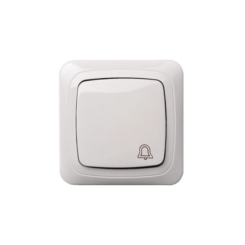 DOORBELL SWITCH WHITE LIREGUS 14979311 IESJ-10-001A/B