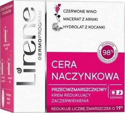 Lirene Cera Naczynkowa Anti-wrinkle cream reducing