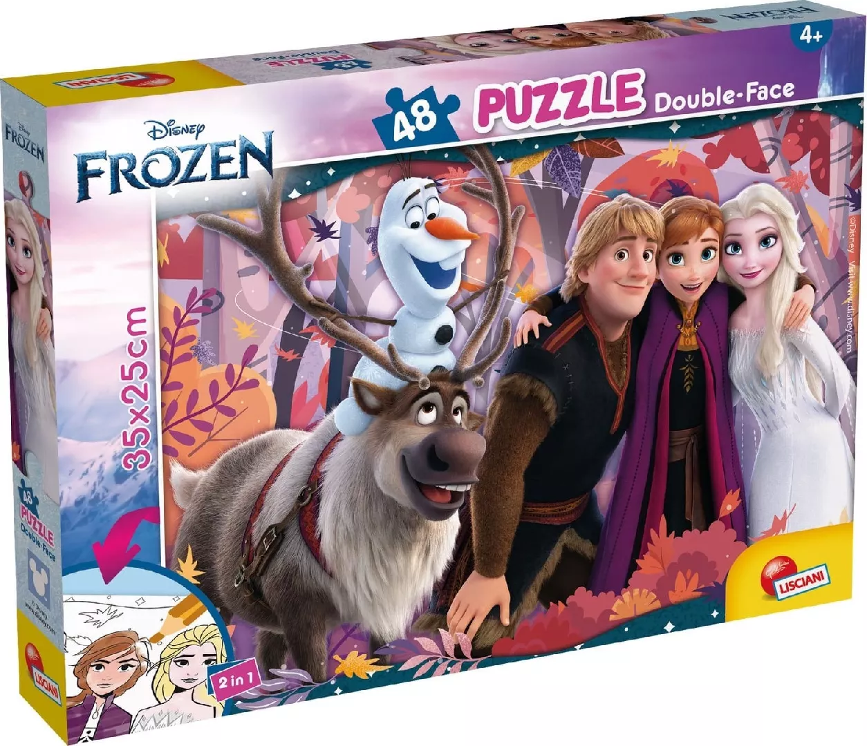 LISCIANI DISNEY PUZZLE DF M-PLUS 48