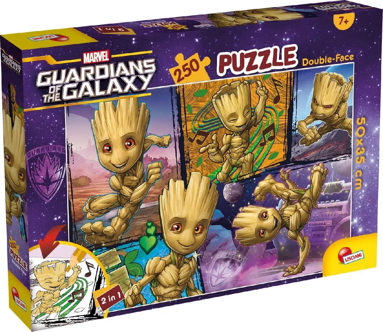LISCIANI DISNEY MARVEL PUZZLE DF PLUS