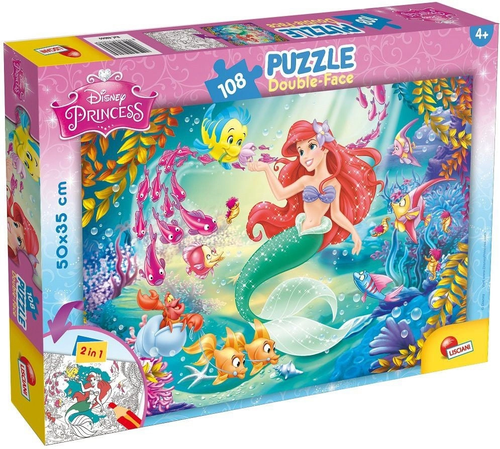 Puzzle Lisciani Two-sided puzzle: mermaid (27488)