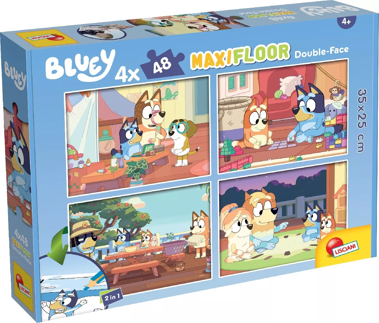 Lisciani LISCIANI BLUEY PUZZLE DF MAXI