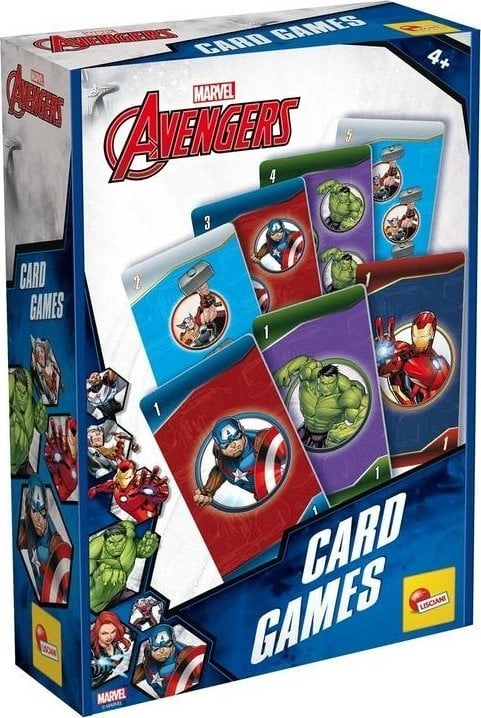 Lisciani LISCIANI AVENGERS CARD GAMES 304-100903