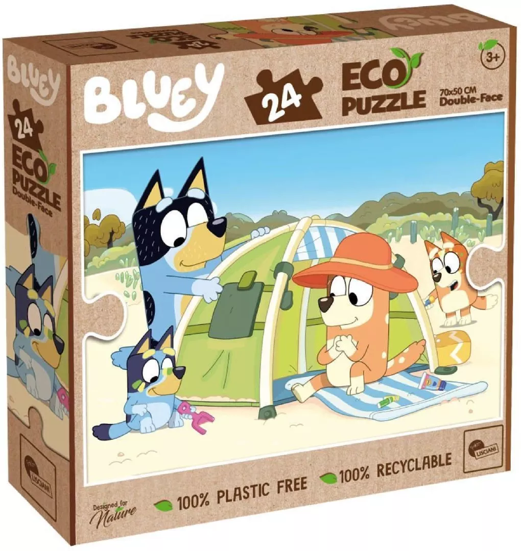 LISCIANI PUZZLE EKO DWUSTRONNE BLUEY 24