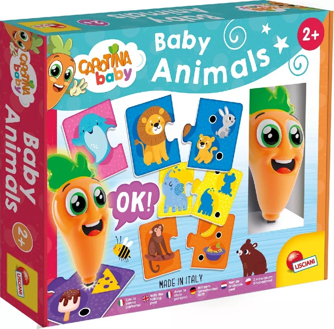 Lisciani LISCIANI CAROTINA BABY WINDOWBOX ANIMALS