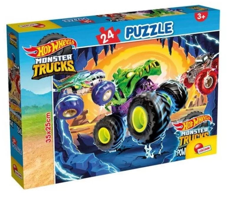 LISCIANI PUZZLE HOT WHEELS M-PLUS 24
