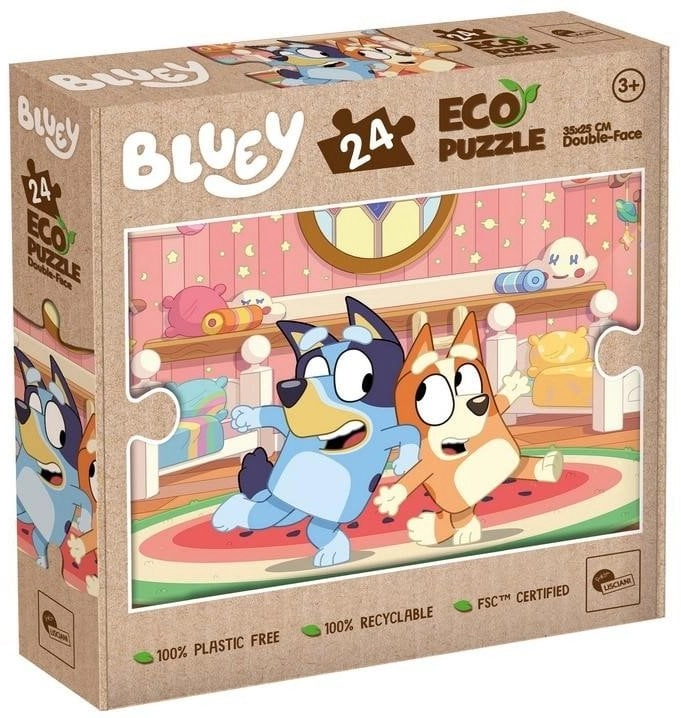 LISCIANI PUZZLE EKO DWUSTRONNE BLUEY 24