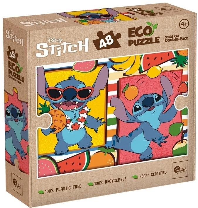 LISCIANI PUZZLE EKO DWUSTRONNE STITCH 48