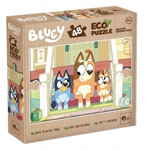 LISCIANI PUZZLE EKO DWUSTRONNE BLUEY 48