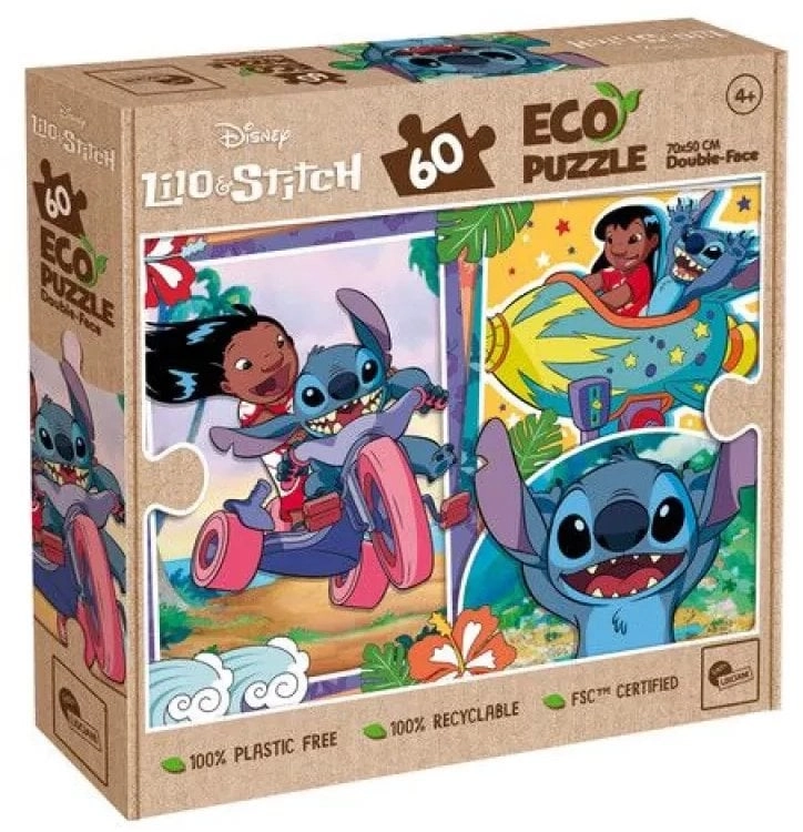 LISCIANI PUZZLE EKO DWUSTRONNE STITCH 60