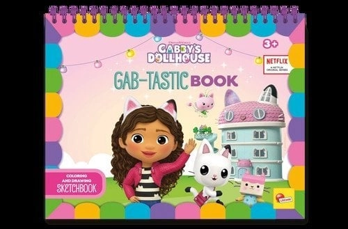 Lisciani Coloring book Gab-Tastic Cat House