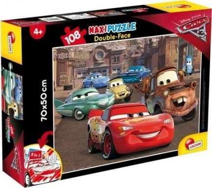 Lisciani PUZZLE DF SUPERMAXI 108 CARS
