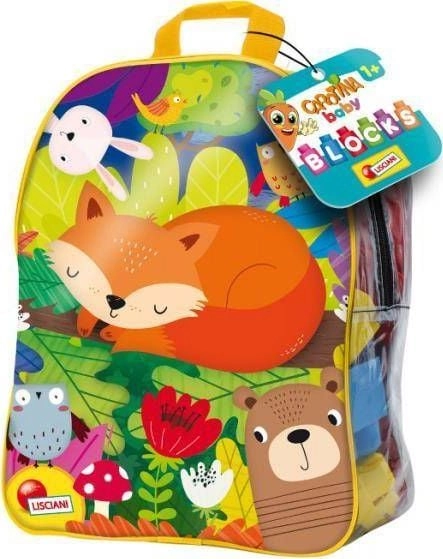 Lisciani Carotina Baby klocki w plecaku