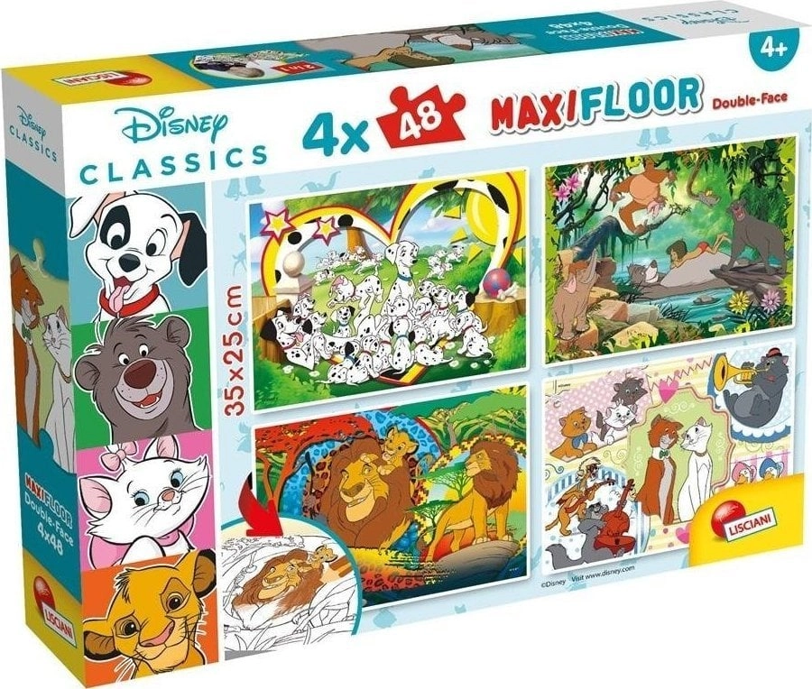Lisciani LISCIANI DISNEY DOUBLE-SIDED MAXI FLOOR