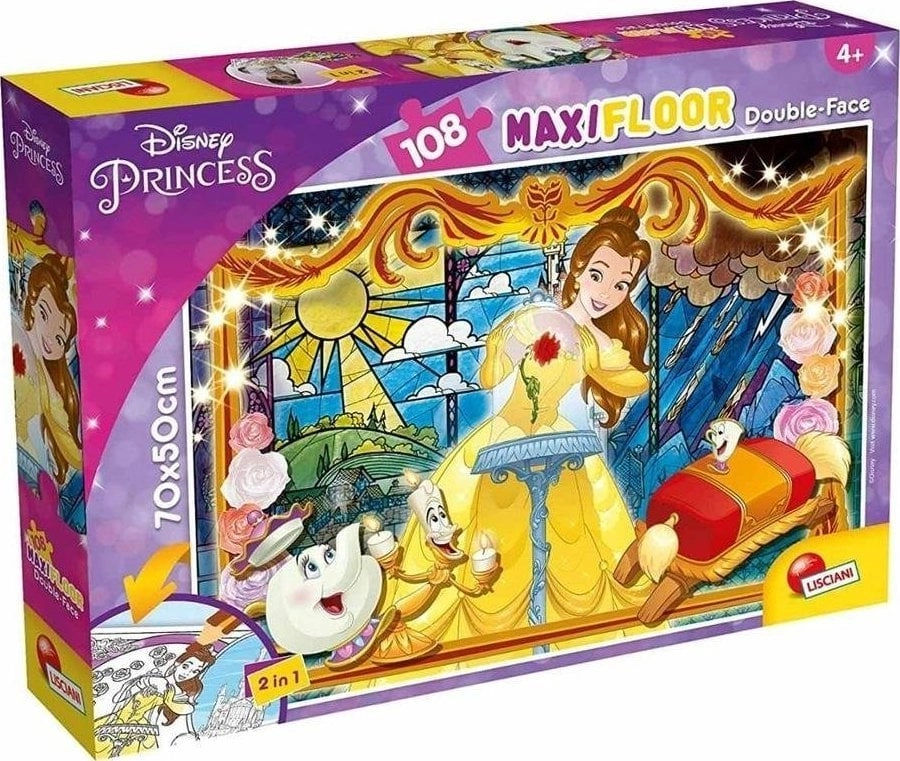 Lisciani LISCIANI DISNEY PUZZLE DWUSTRONNE MAXI