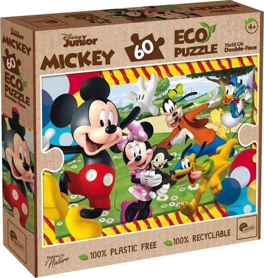 Lisciani LISCIANI DISNEY PUZZLE EKO DWUSTRONNE