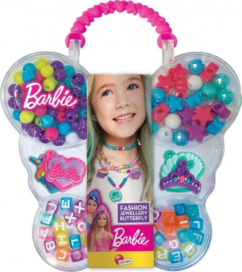 Lisciani Barbie Butterfly Bag jewelry set