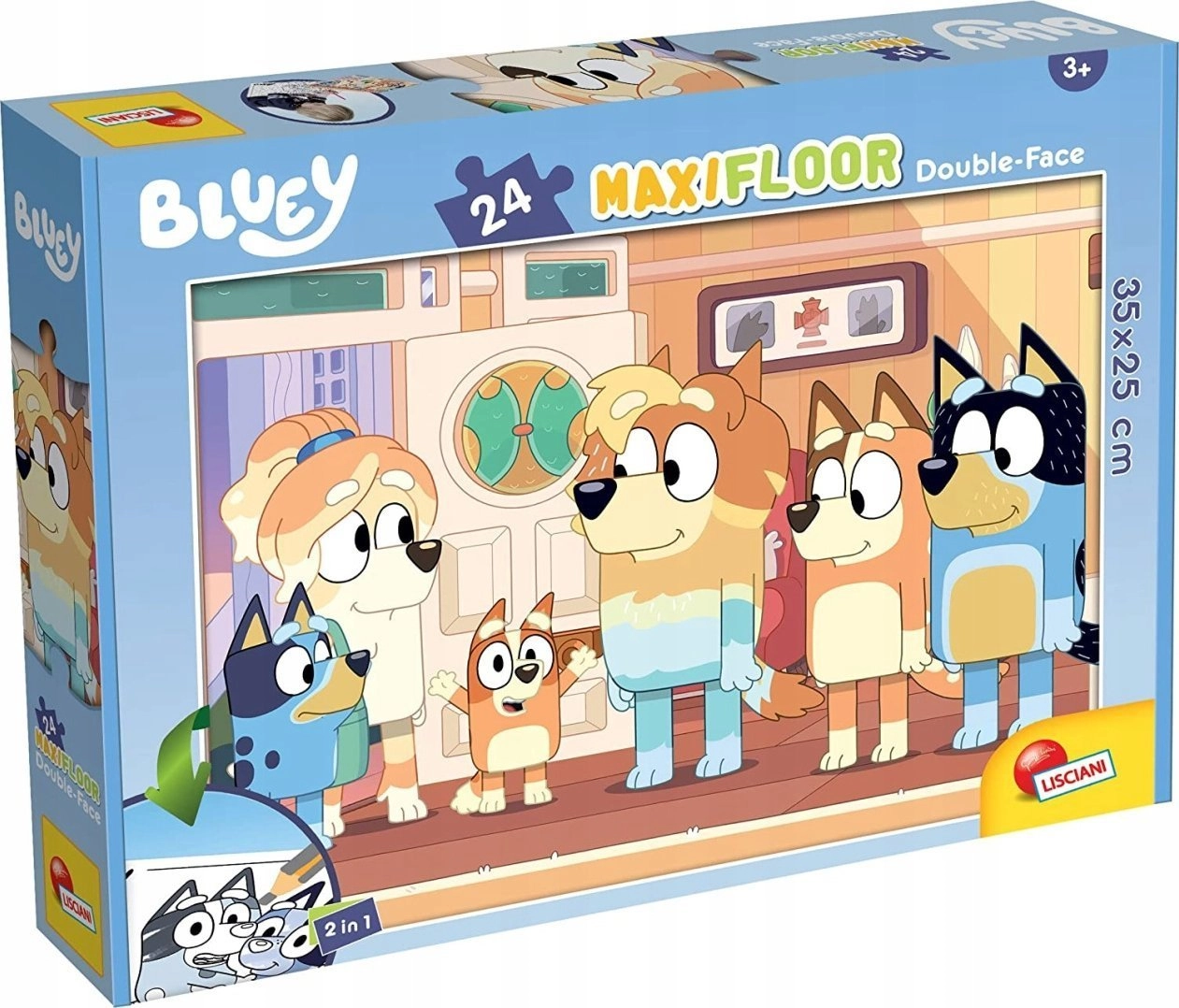 Lisciani LISCIANI BLUEY PUZZLE DF MAXI