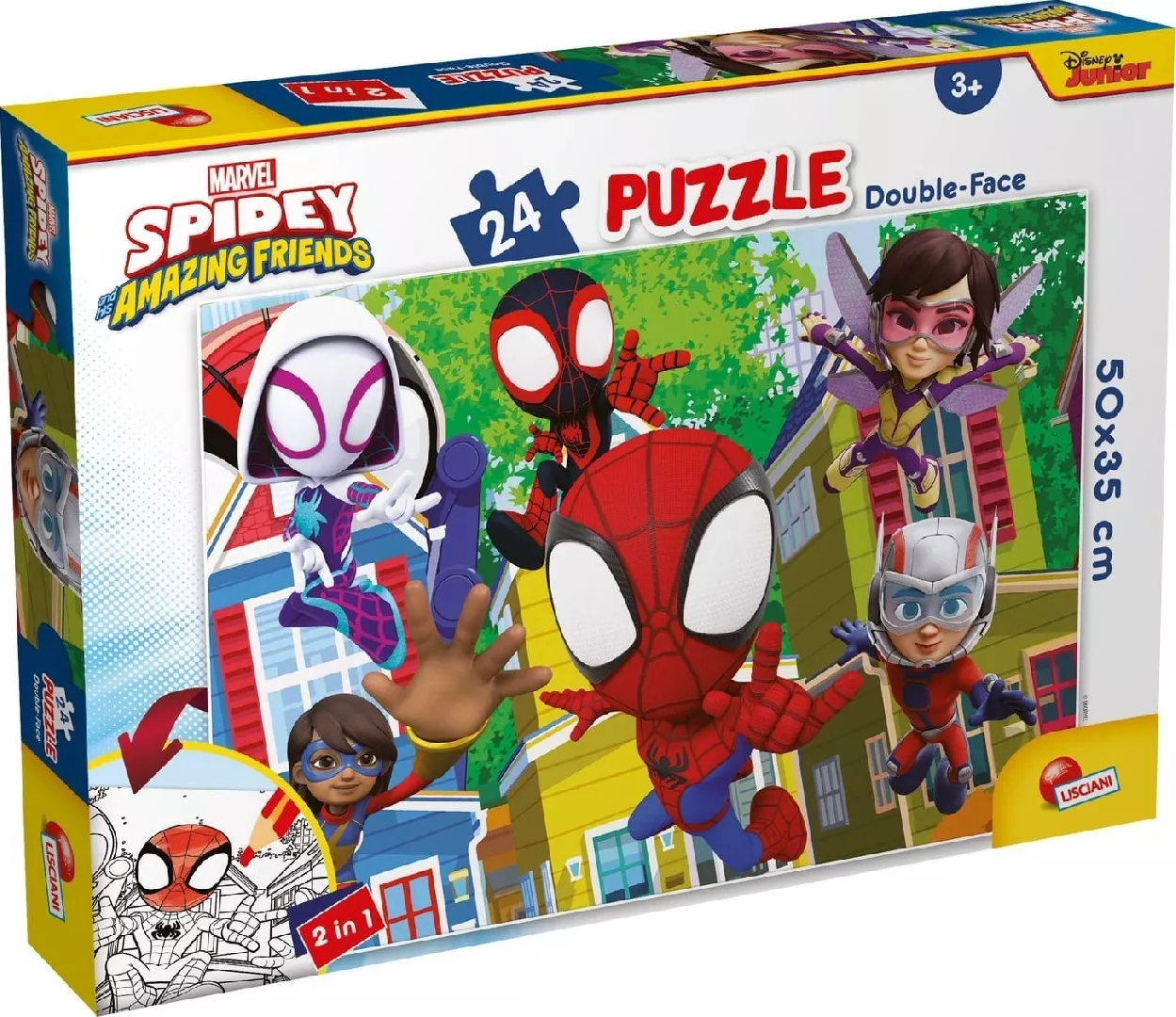 Lisciani LISCIANI MARVEL PUZZLE DF PLUS