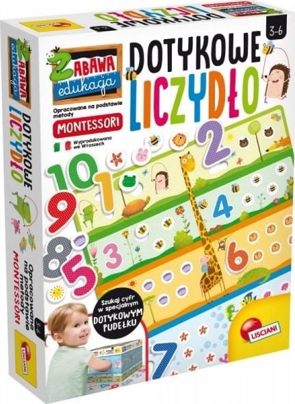 Lisciani Montessori Plus Touch Abacus 72453