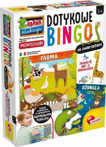 Lisciani Montessori plus Touch Bingo with