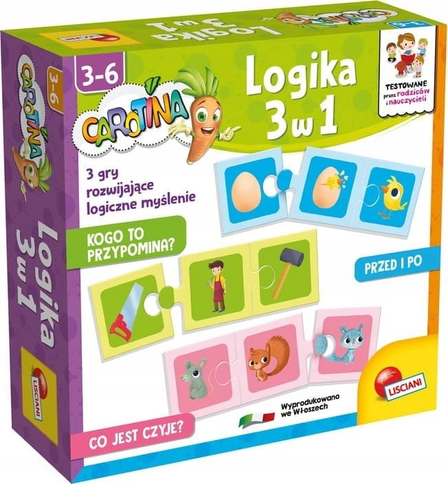 Lisciani LISCIANI CAROTINA LOGIKA 3 W