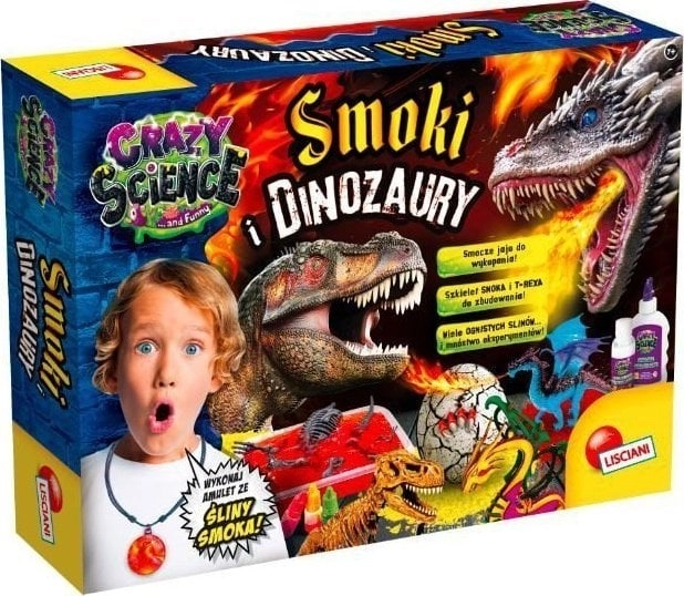 Lisciani Crazy Science Dragons and Dinosaurs