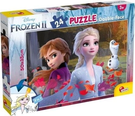 Lisciani Puzzle dwustronne Plus 24 Frozen