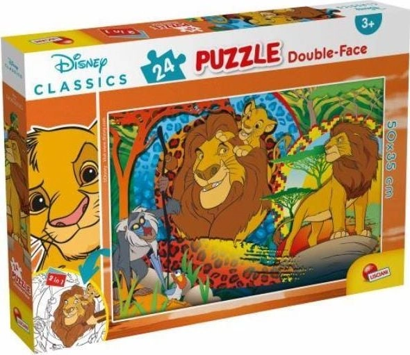 Lisciani Double-sided puzzle Plus 24 The