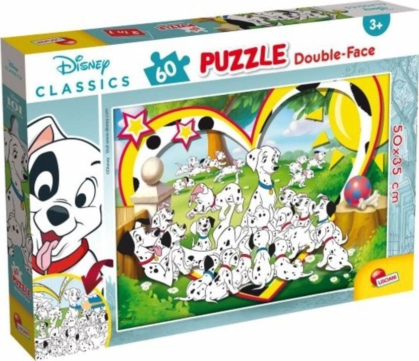 Lisciani Double-sided puzzle Plus 60 Disney