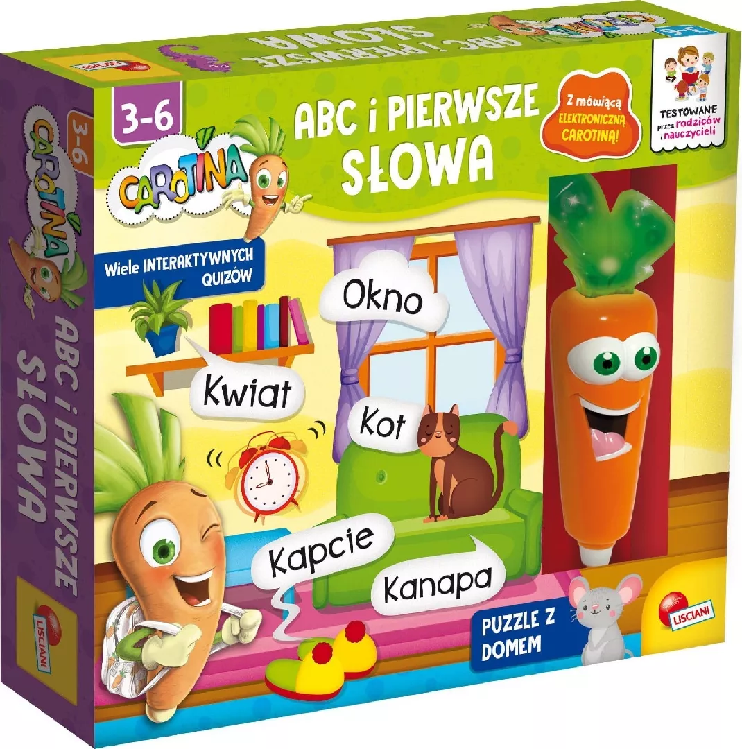 Lisciani Carotina - ABC i pierwsze