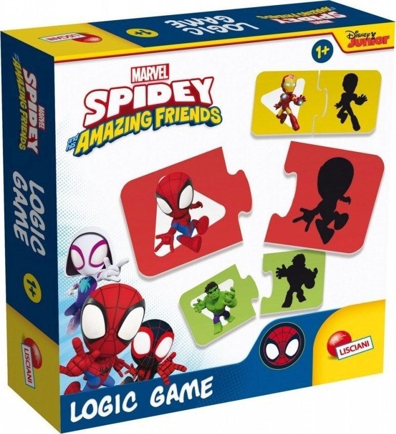 Lisciani Spidey puzzle game 544210 8008324099139