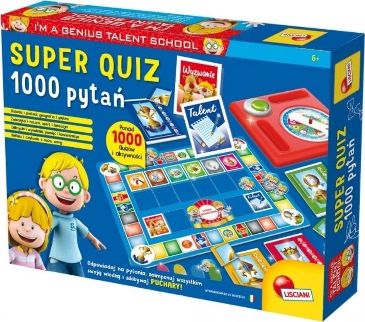Lisciani Game IM Genius Super quiz