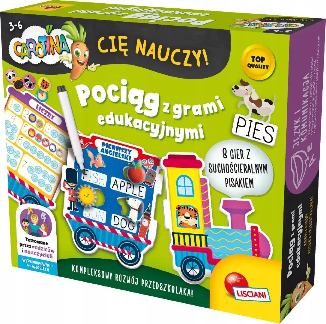 Lisciani Carotina Set - Game Train