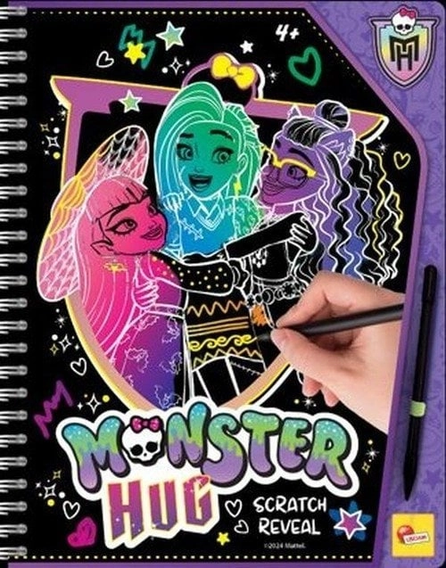 Lisciani Zdrapywanka Sketchbook Scratch reveal Monster