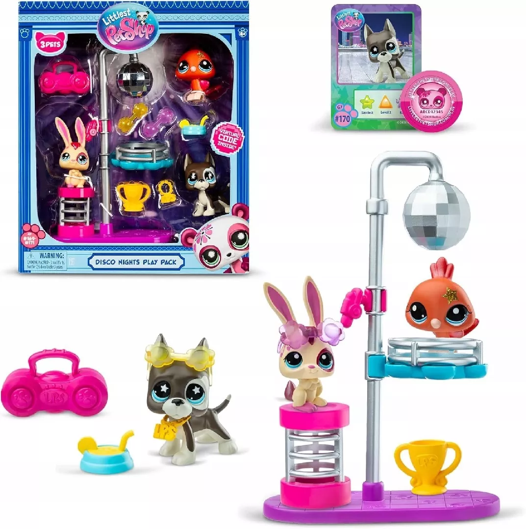 LITTLEST PET SHOP DISCO NIGHTS PLAY