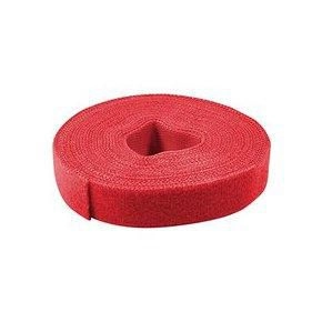 Logilink Velcro tape  red  width: 16