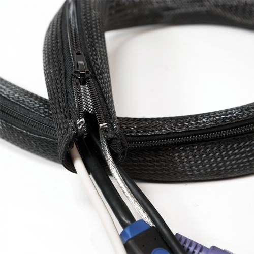 Logilink cable hose with zipper polyester