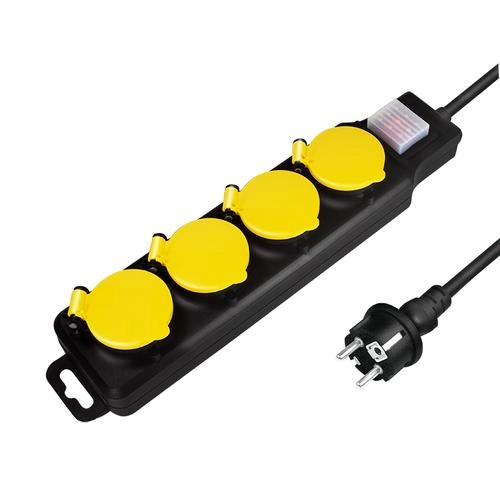 Logilink 4-way power strip  4xCEE 7/3